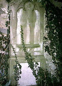Grab 85 entlang der südseitigen Friedhofmauer