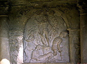 Grab 53,1 entlang der nordseitigen Friedhofmauer