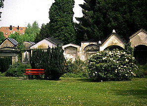 Grab 58 - 60 entlang der nordseitigen Friedhofmauer