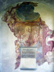 Ausschnitt aus dem Fresko des Richtergrabes 